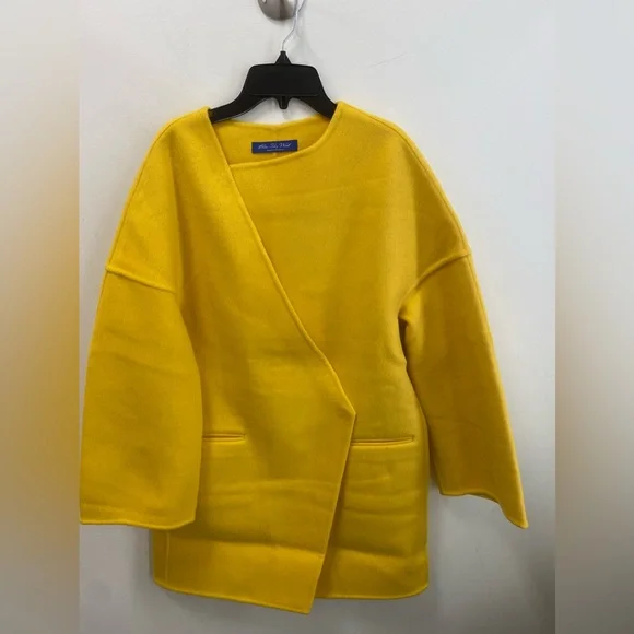 Blue Sky Factory Mongolian wool coat Sz S/M - Picture 10 of 11